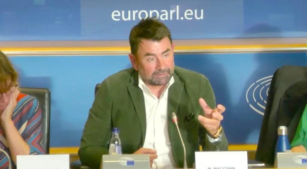 Uber Files whistleblower Mark MacGann testified to the European Parliament’s Employment and Social Affairs Committee in support of increased platform worker protections on Oct. 25, 2022.